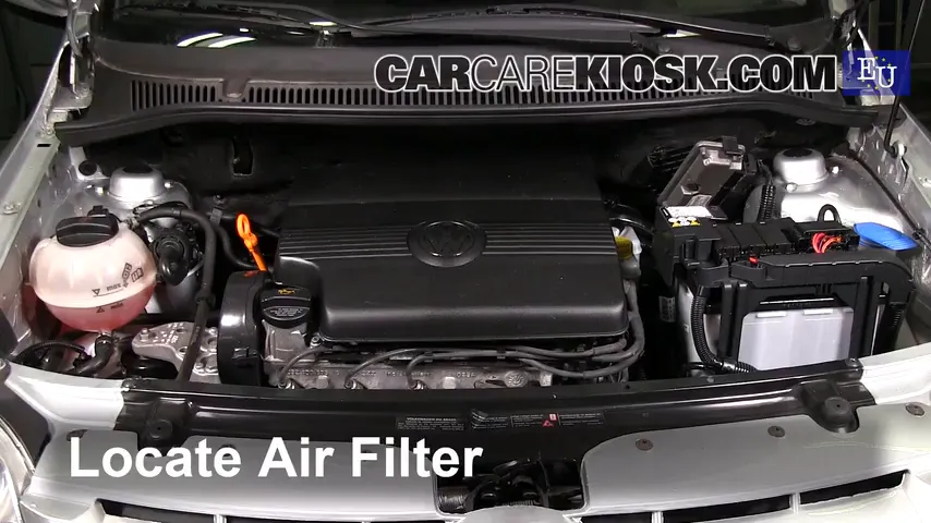 2007 Volkswagen Fox Urban 1.4L 4 Cyl. Filtro de aire (motor)
